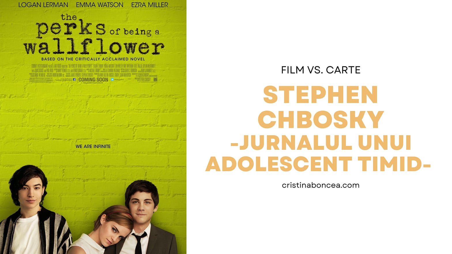 Film vs. Carte: Jurnalul unui adolescent timid