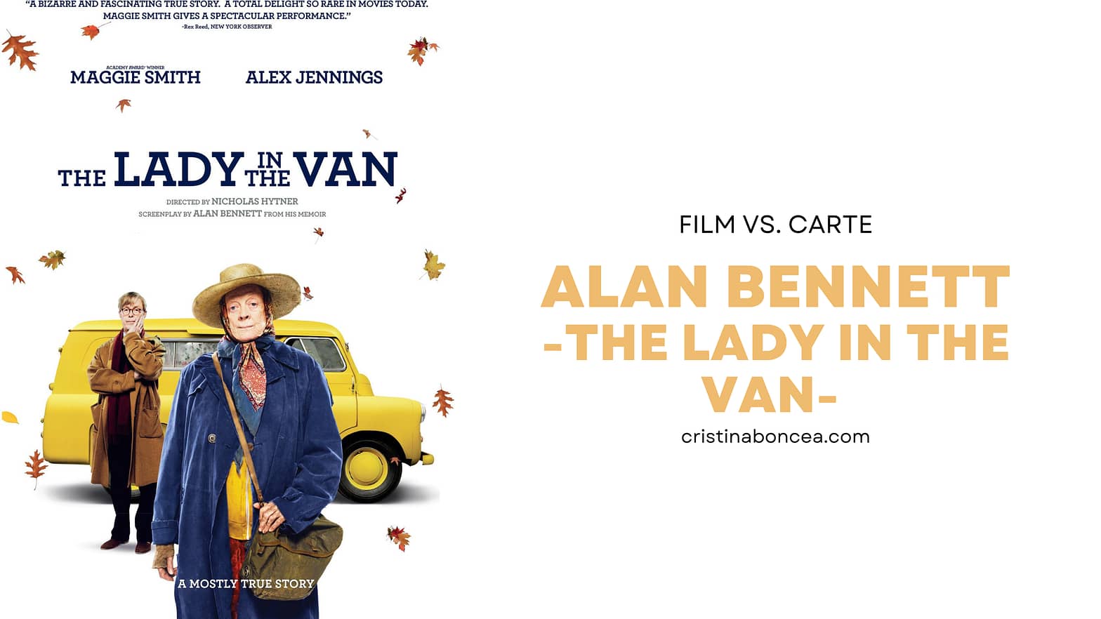 Film vs. Carte: The lady in the van
